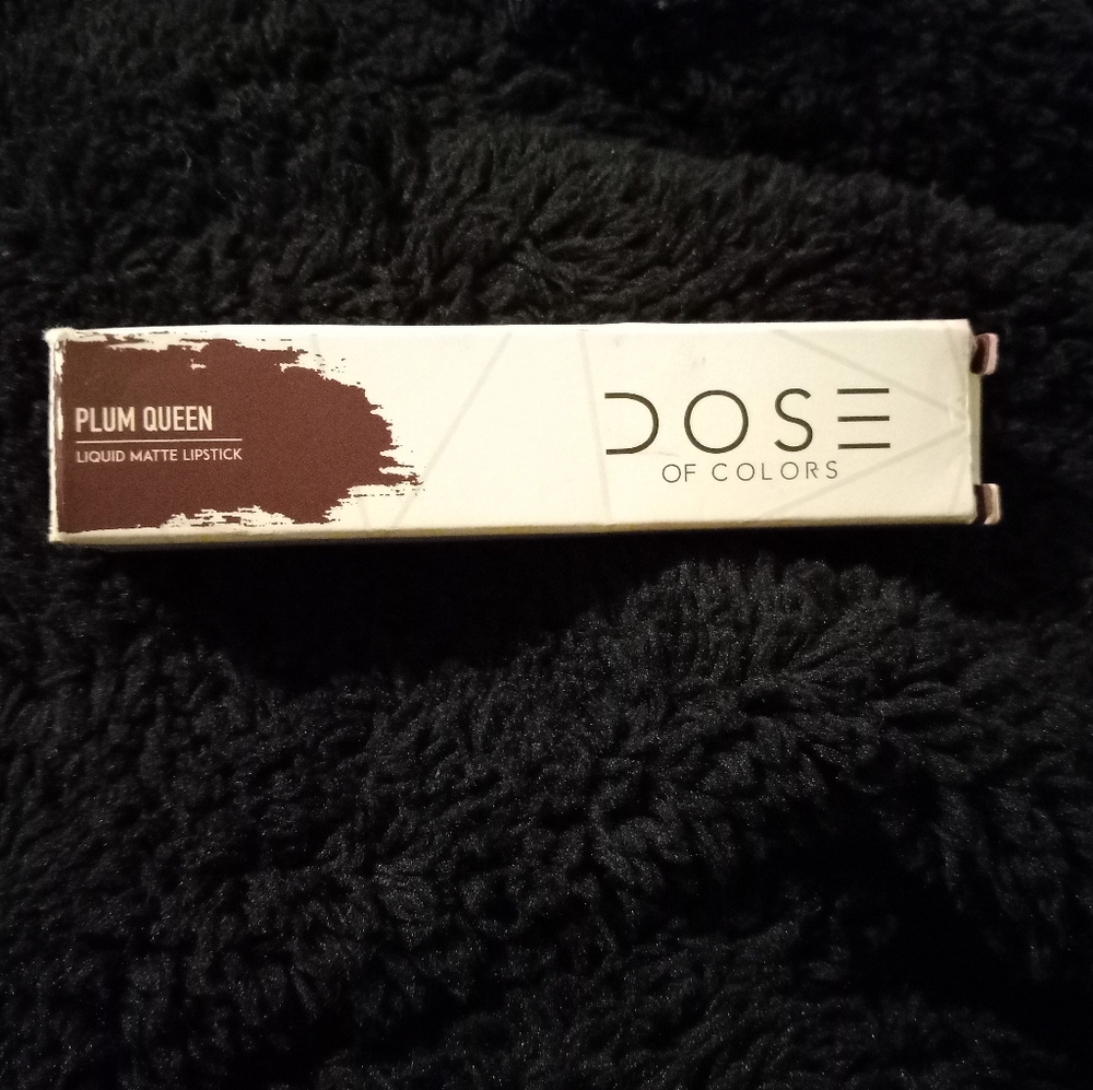 DOSE Of Colors Plum Queen Liquid Matte Lipstick- 4.5g/ 0.16 oz BNIB